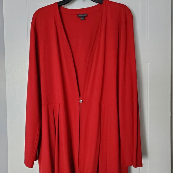 J.Jill Red Cardigan - Picture 1 of 5
